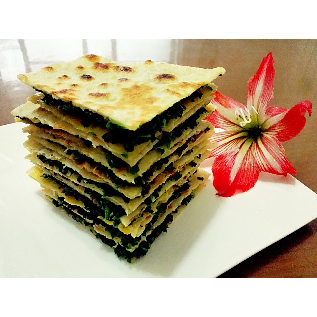 韭菜饼~把春天卷进嘴巴里