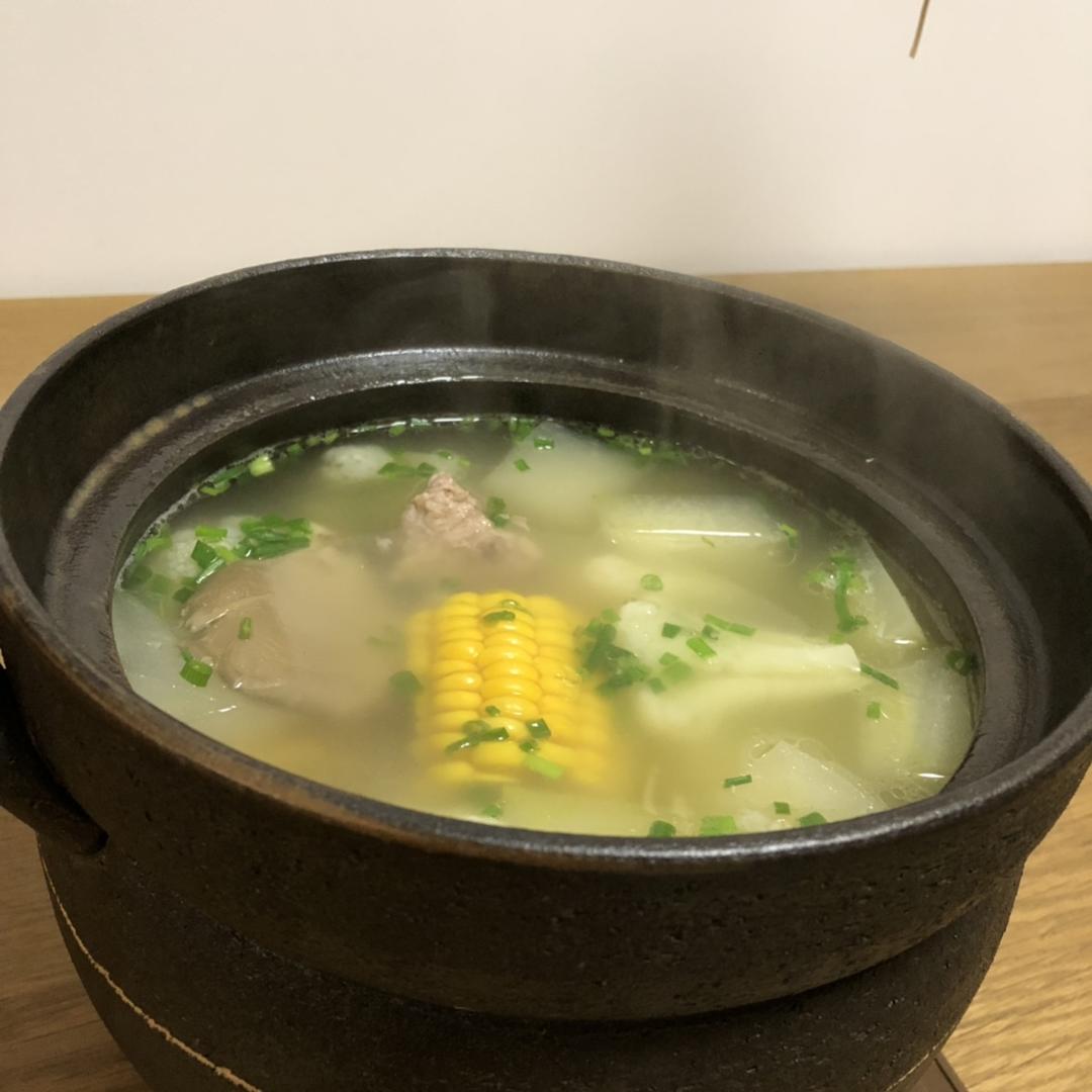 冬瓜玉米排骨汤