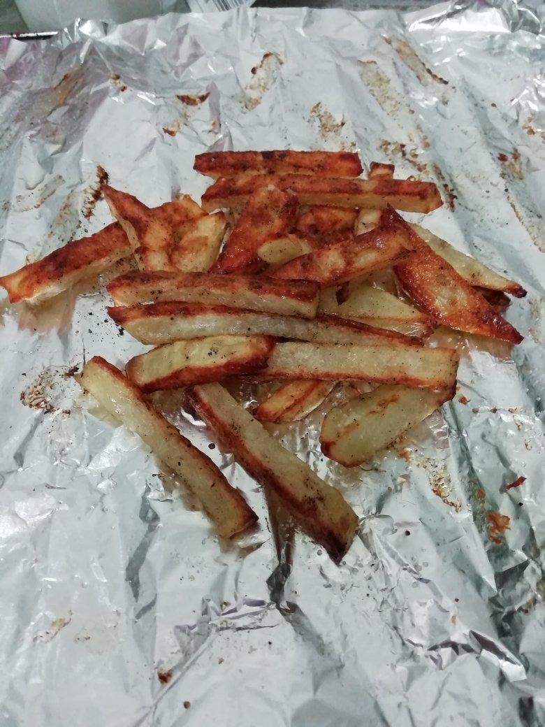 魔笛手烤薯条（烤箱版非油炸）