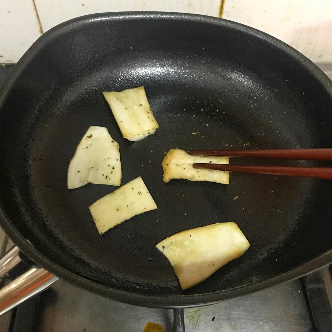 干煎杏鲍菇
