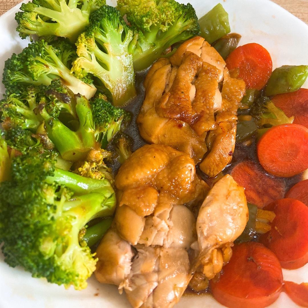 照烧鸡腿饭