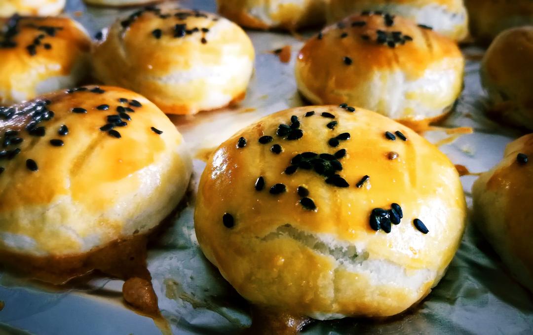 紫米馅老婆饼超快手（不用出膜不用醒面）