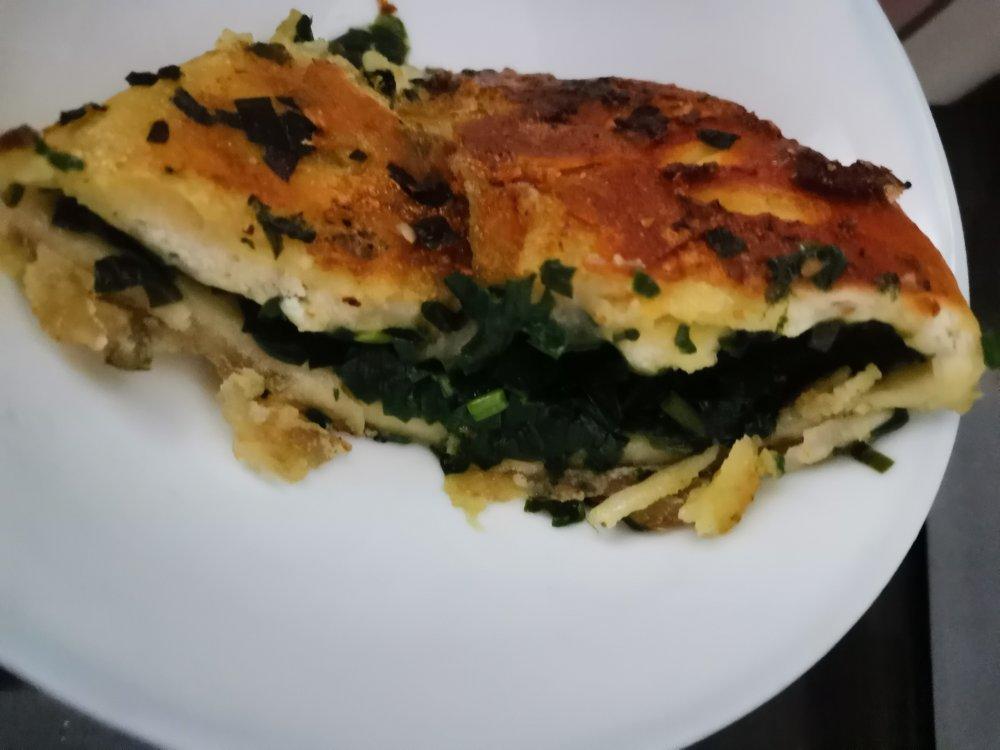 堂妈小厨——韭菜馅饼