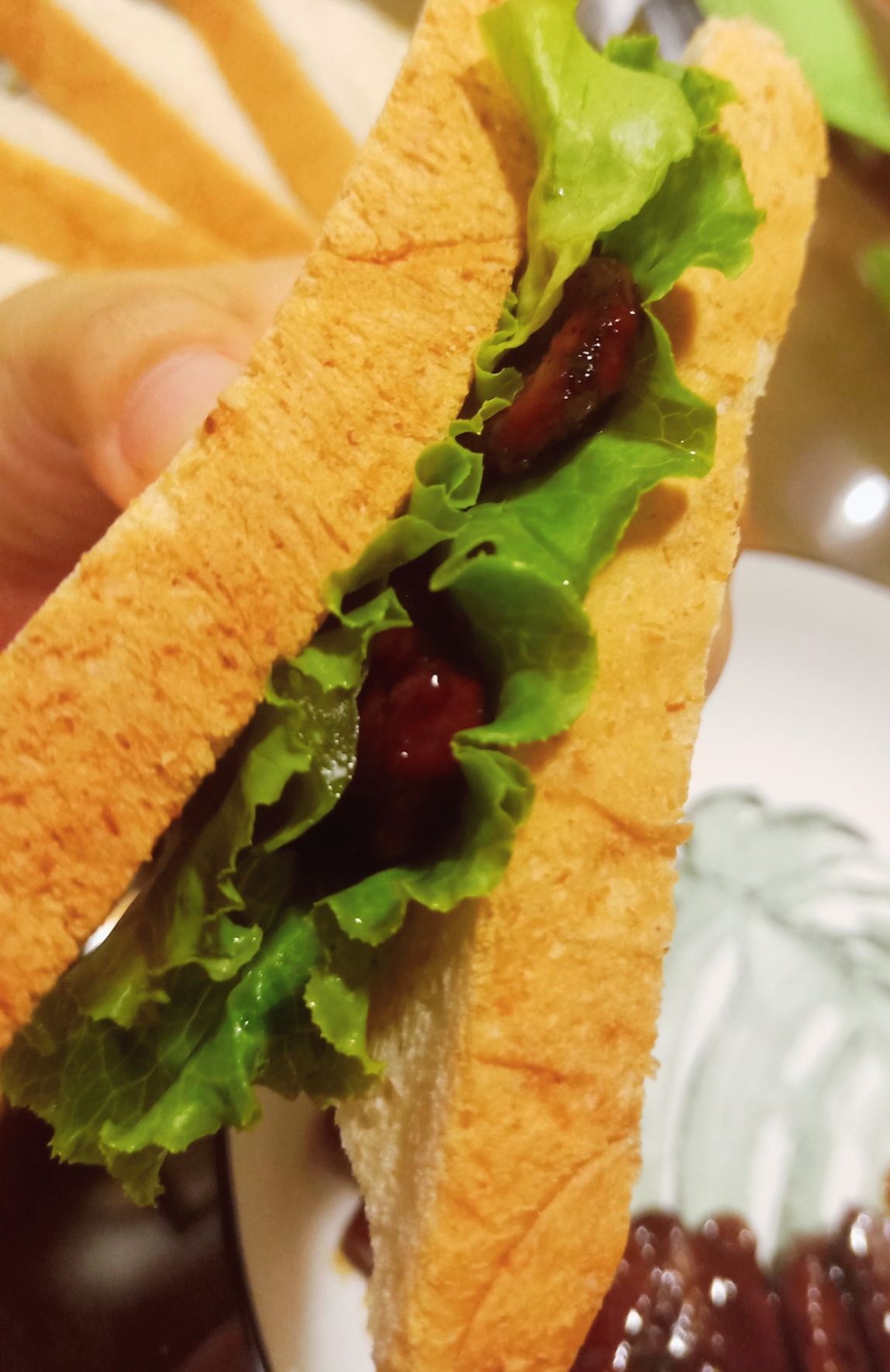 简餐🙈鸭胸三明治的做法 步骤10