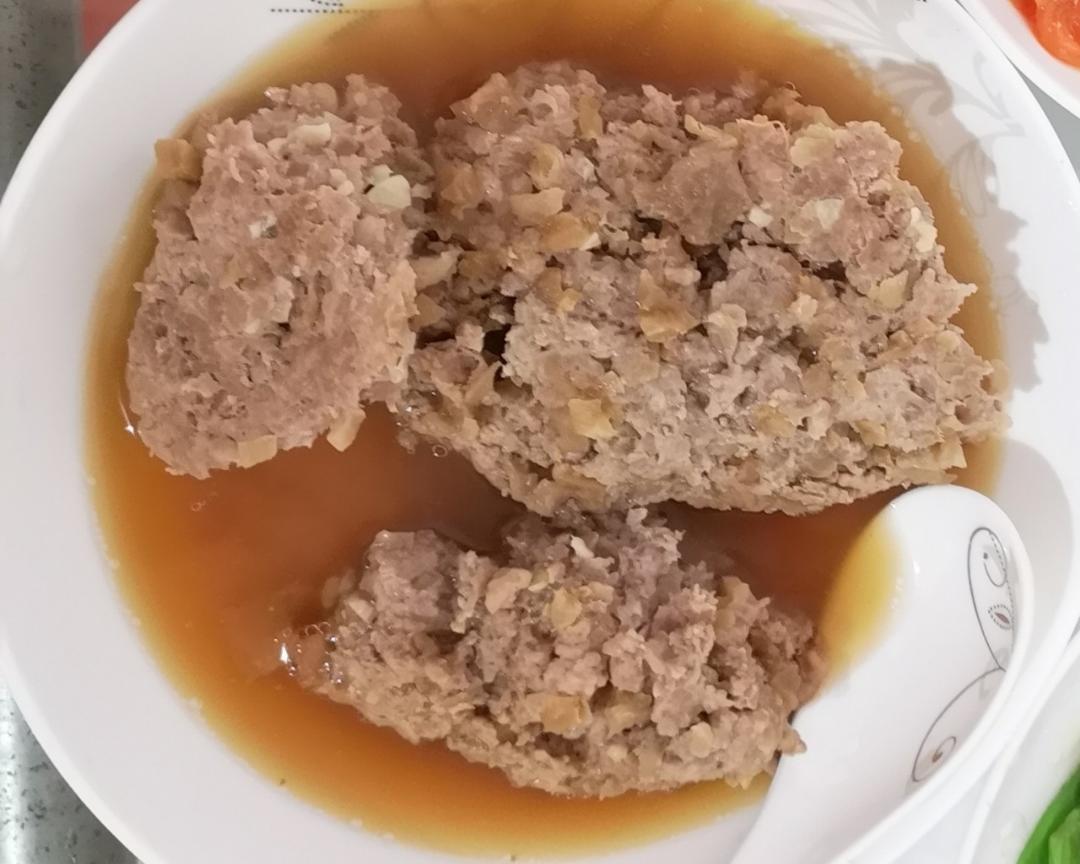 萝卜干肉饼的做法