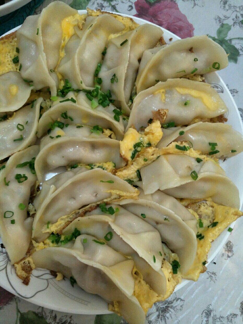 懒人快手抱蛋煎饺