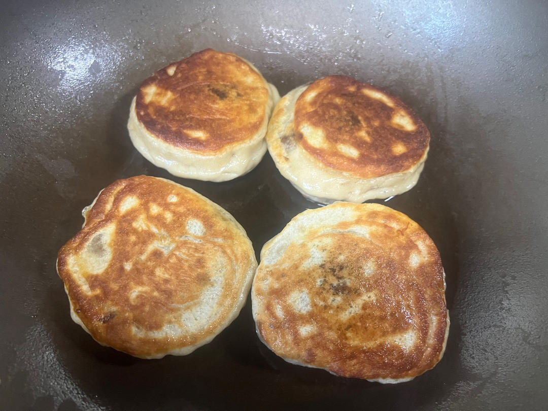 不用去早餐店的发面馅饼