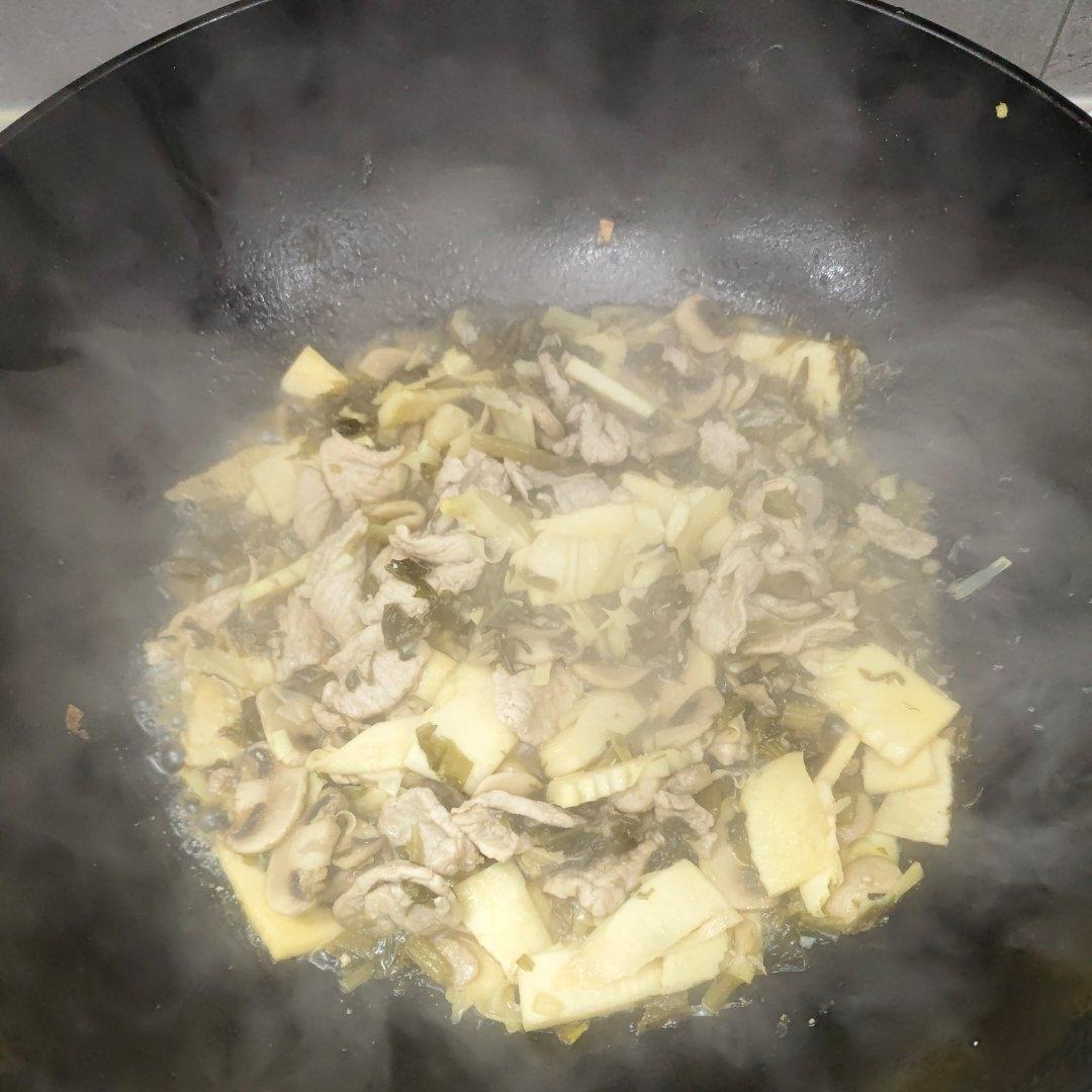 冬笋雪菜炒肉片（萧山版）