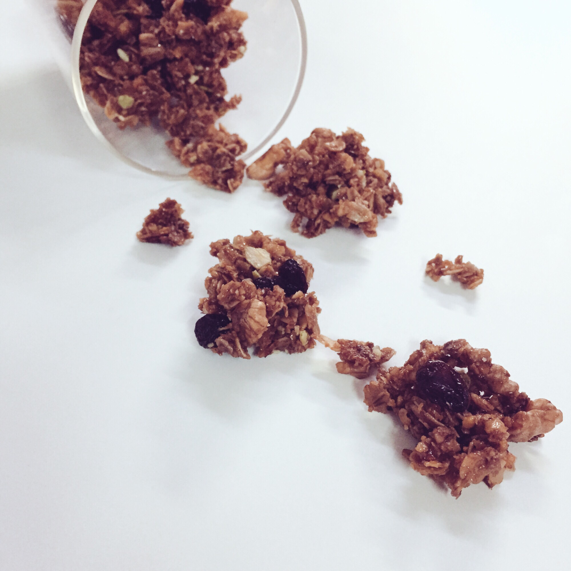 格兰诺拉核桃水果干燕麦片