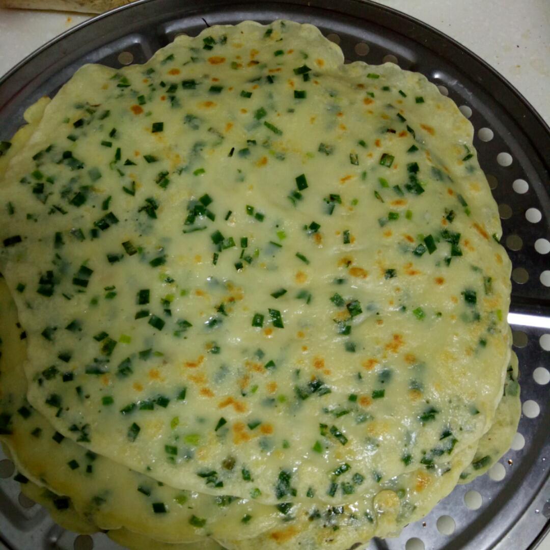 韭菜鸡蛋煎饼