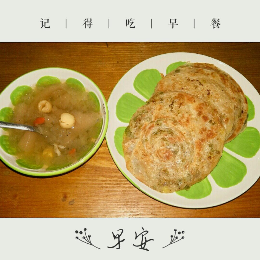 饺子皮葱油饼