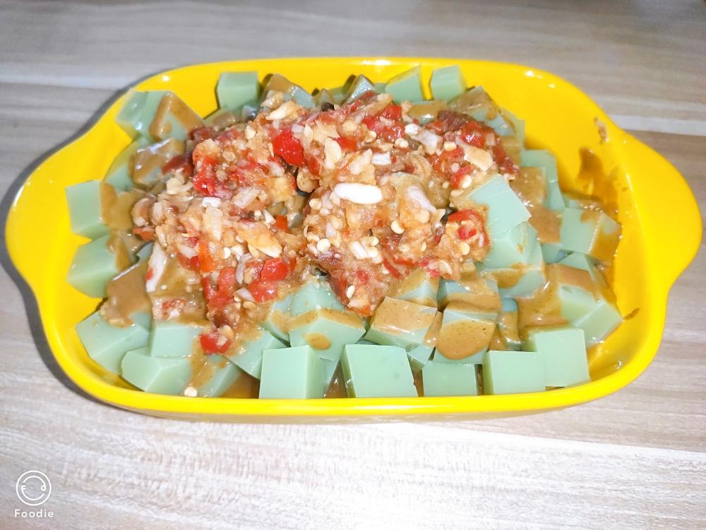 自制家庭版豌豆凉粉