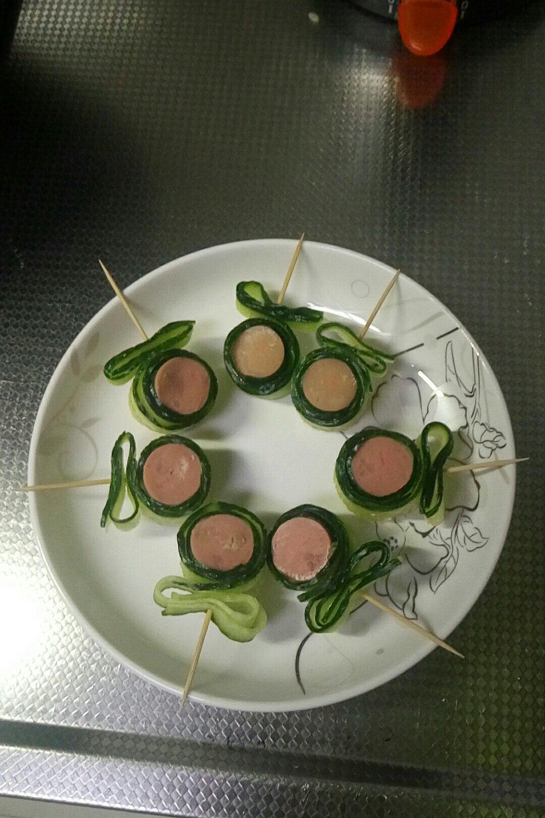 便当扮美神器——黄瓜棒棒糖