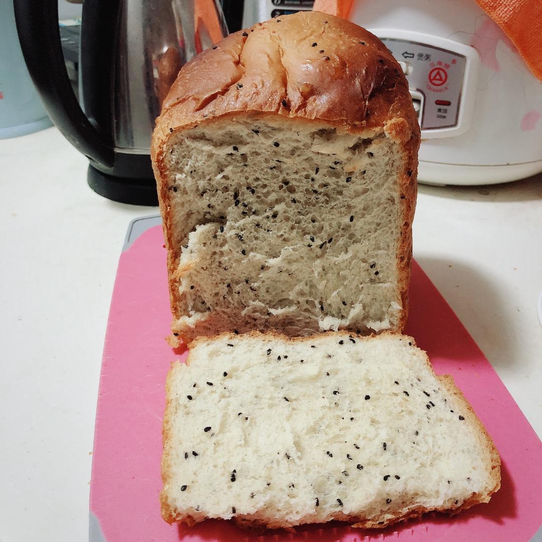 超级好吃的原味面包（面包机版）