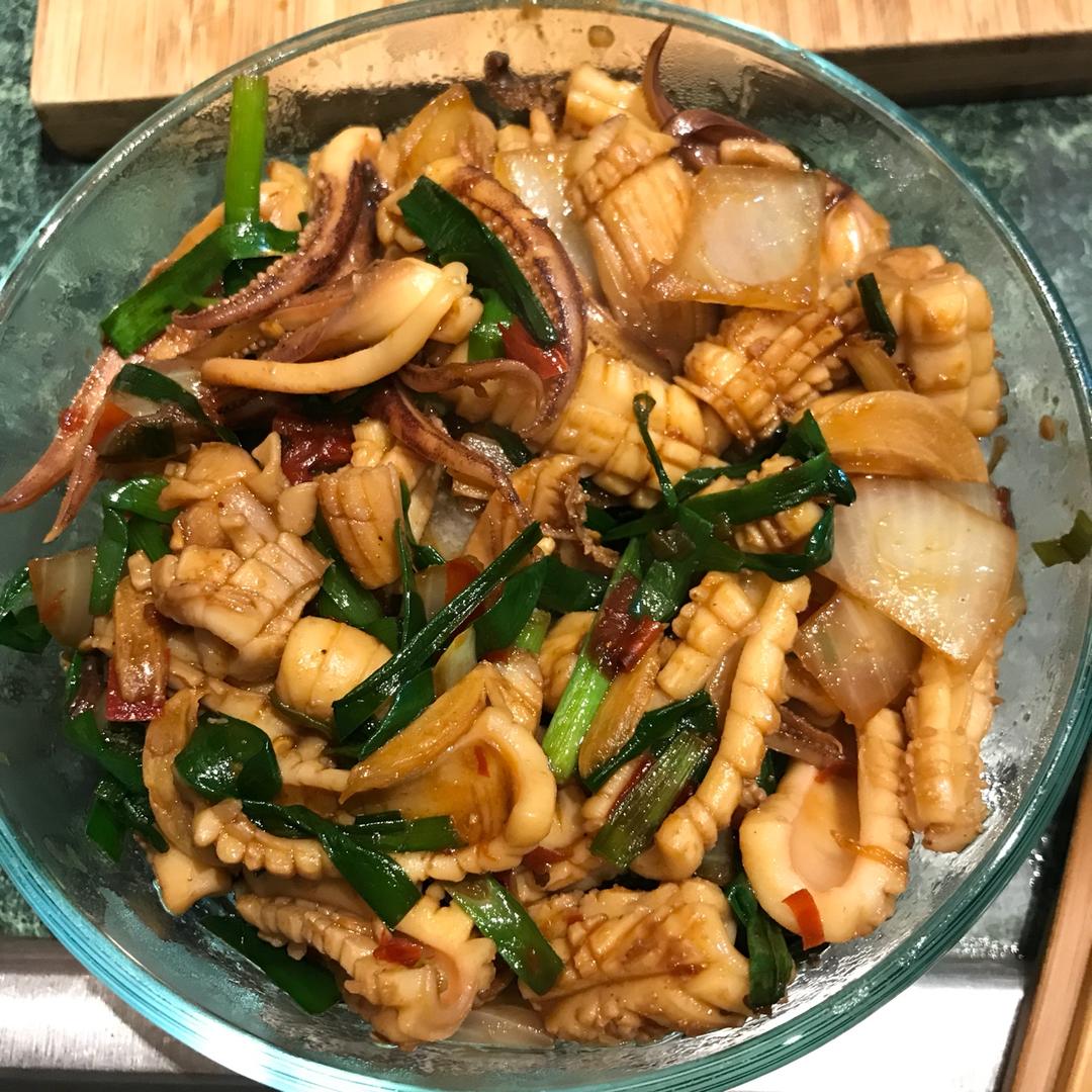 爆炒鱿鱼