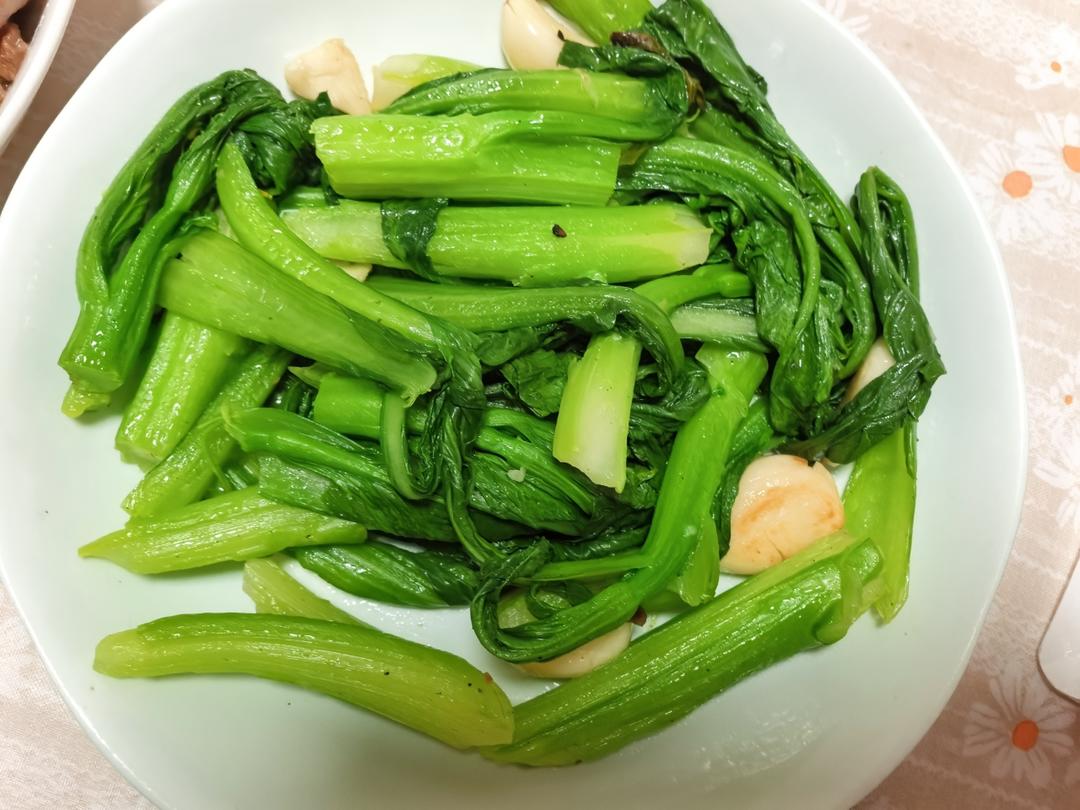 白灼菜心