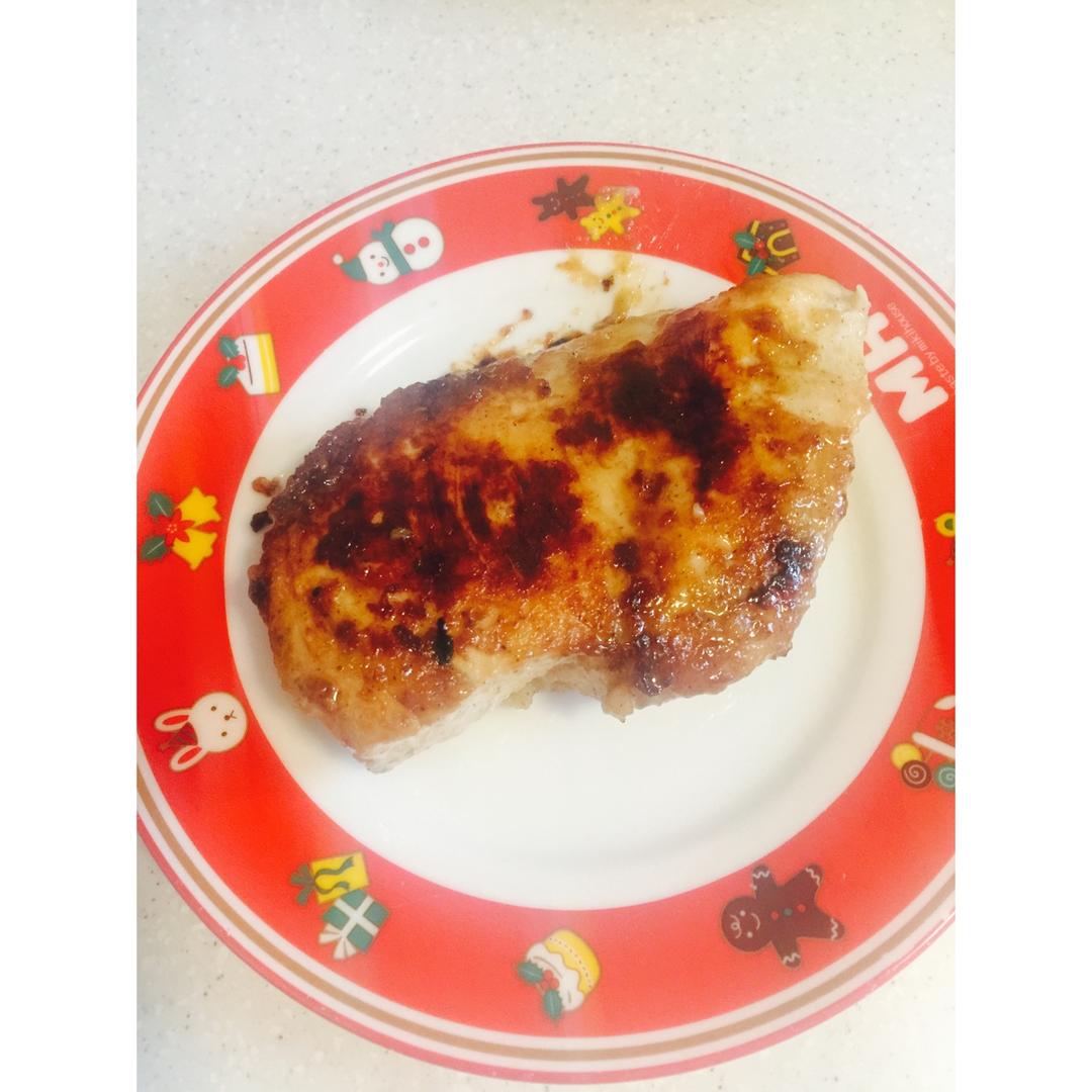 酷炫屌炸天好吃的煎鸡胸肉（香蒜蜂蜜煎鸡胸肉）