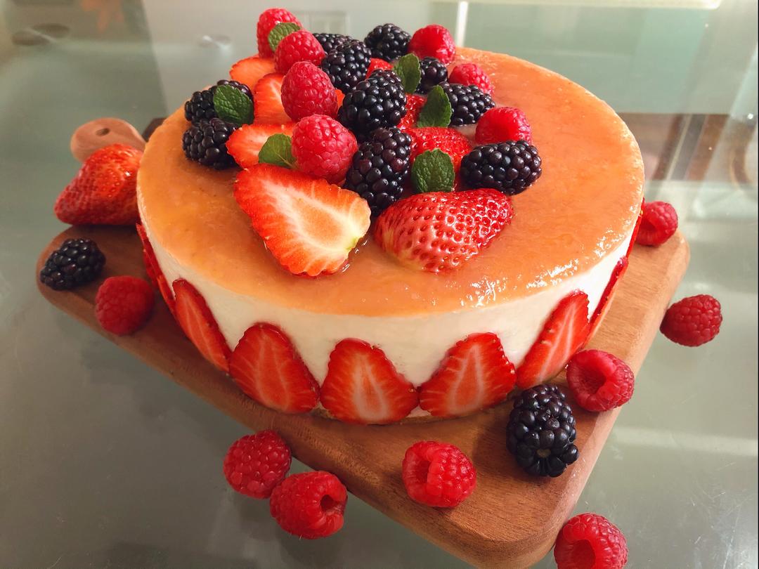 草莓慕斯蛋糕的做法步骤图 怎么做好吃 曼珠0 0 下厨房