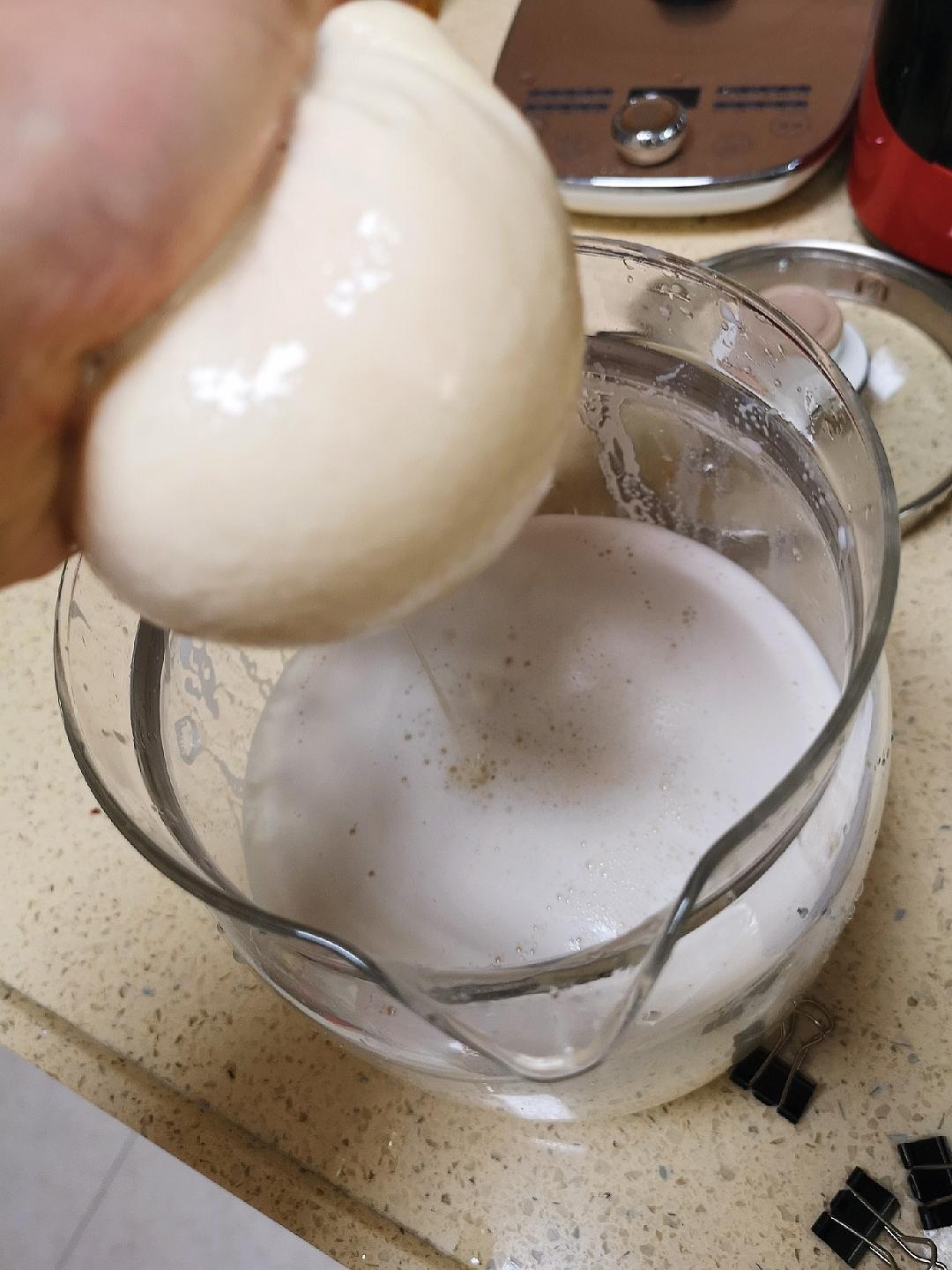 纯奶手撕吐司的做法 步骤1