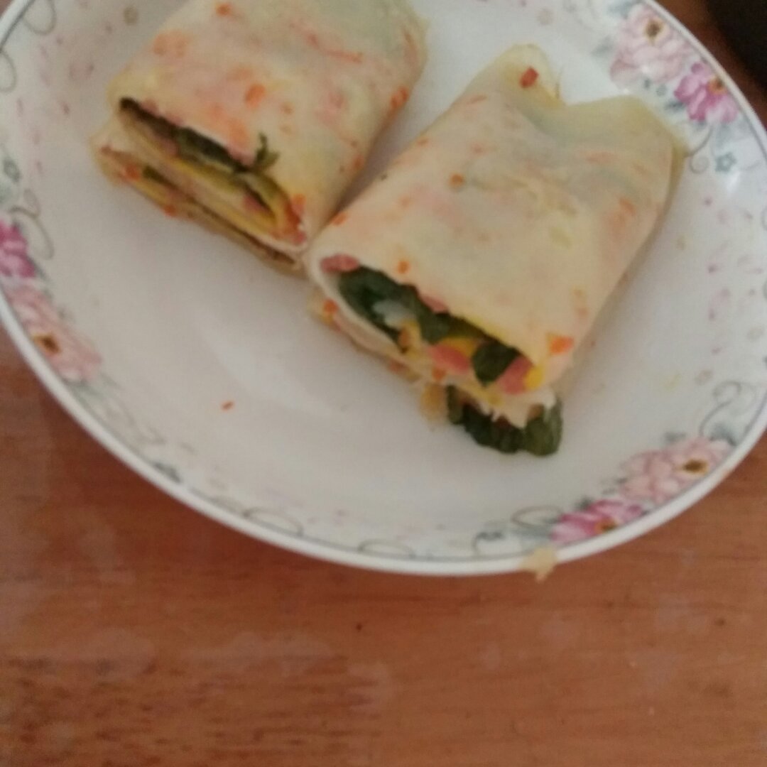 鸡蛋摊饼