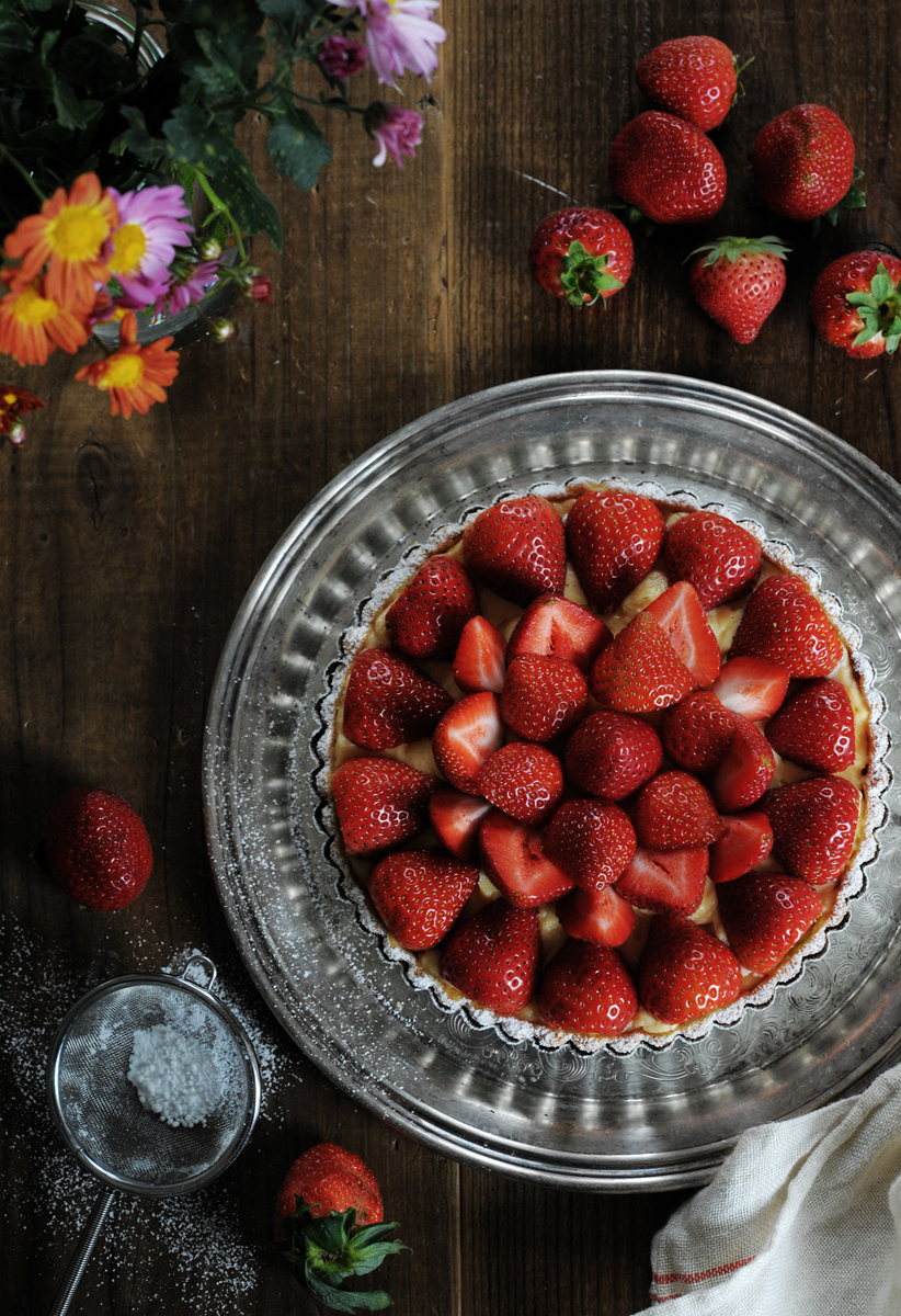 春天里的销魂草莓挞