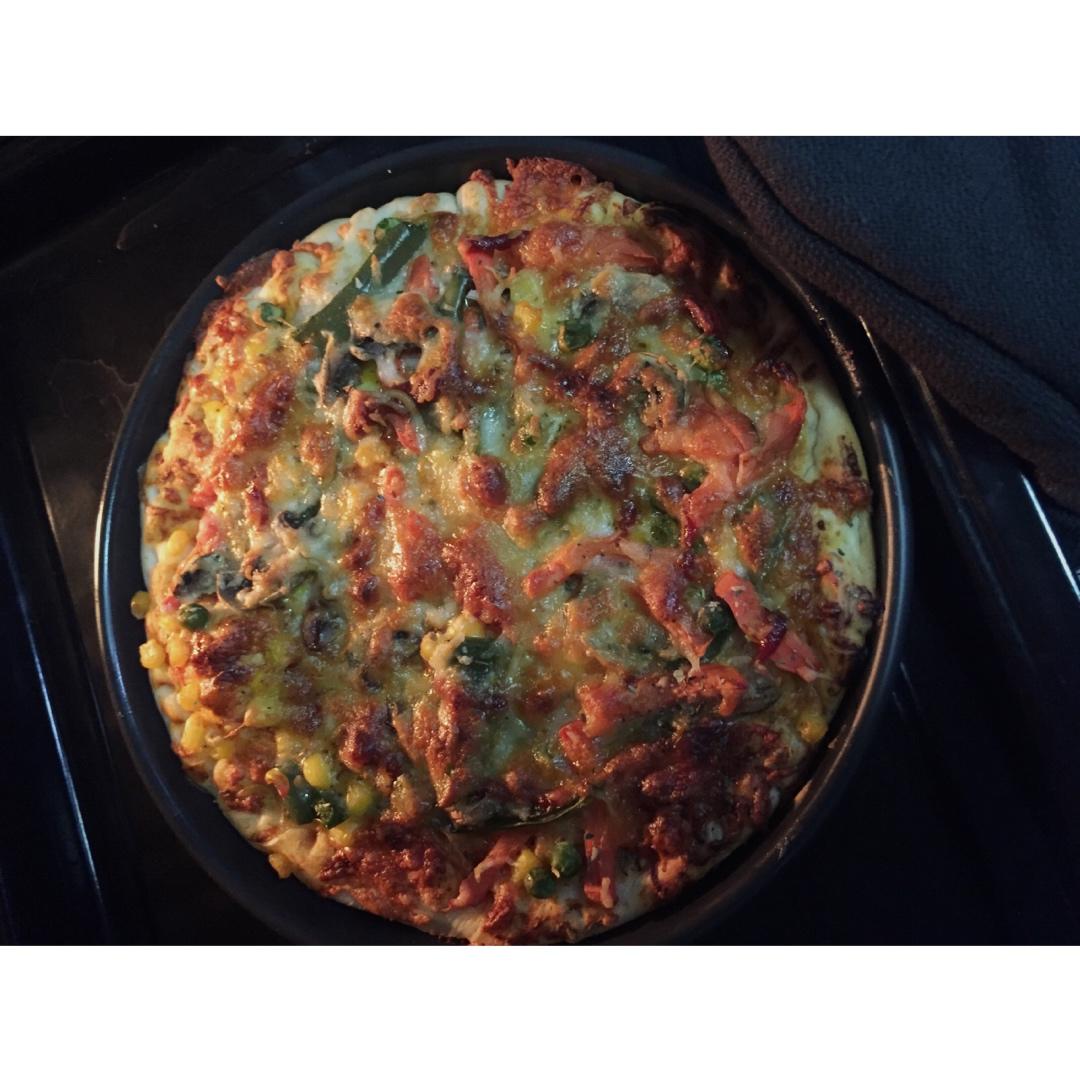 8寸纯手工什锦披萨