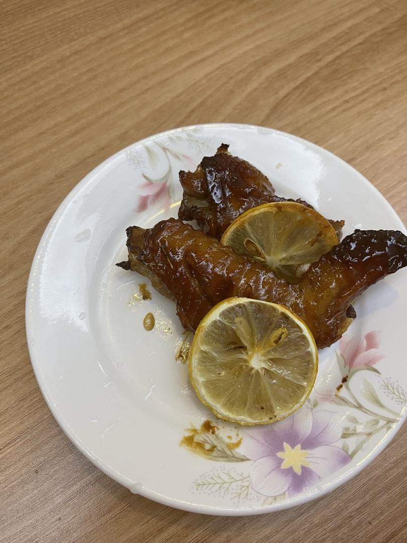 好吃到舔手指的🍋柠檬蒜香烤鸡翅-「家庭版」