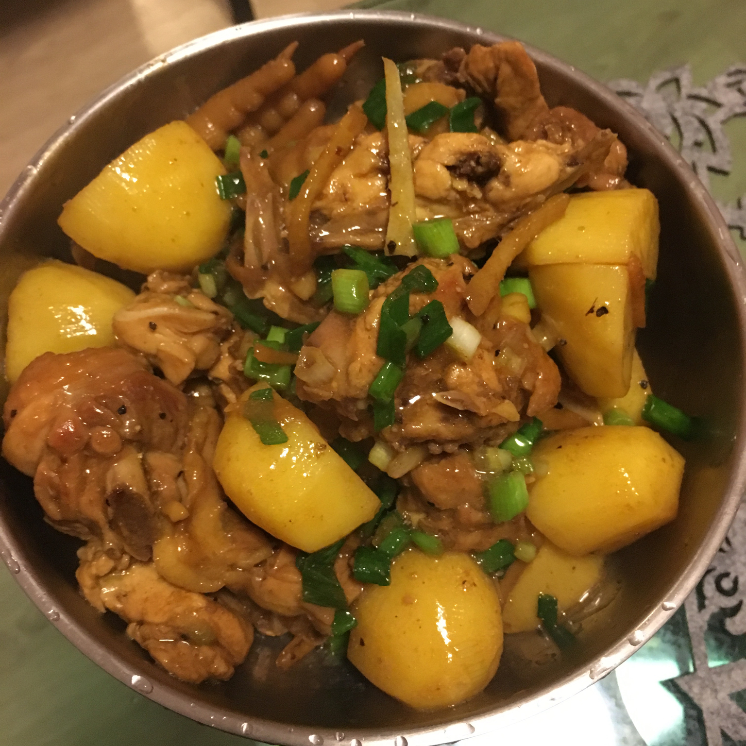 土豆鸡腿