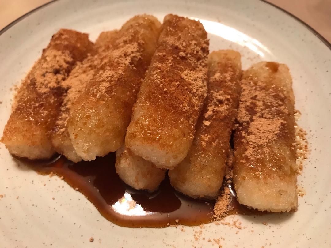 fibi95做的红糖糍粑