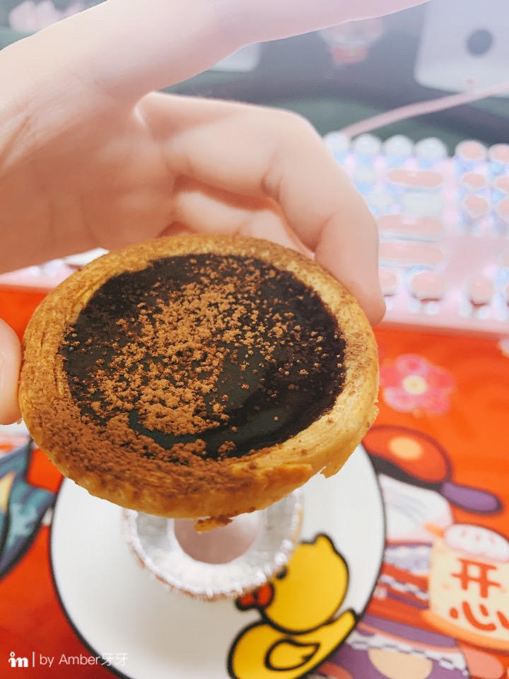 香浓丝滑❗️🔥一口爆浆的巧克力脏脏蛋挞❗️