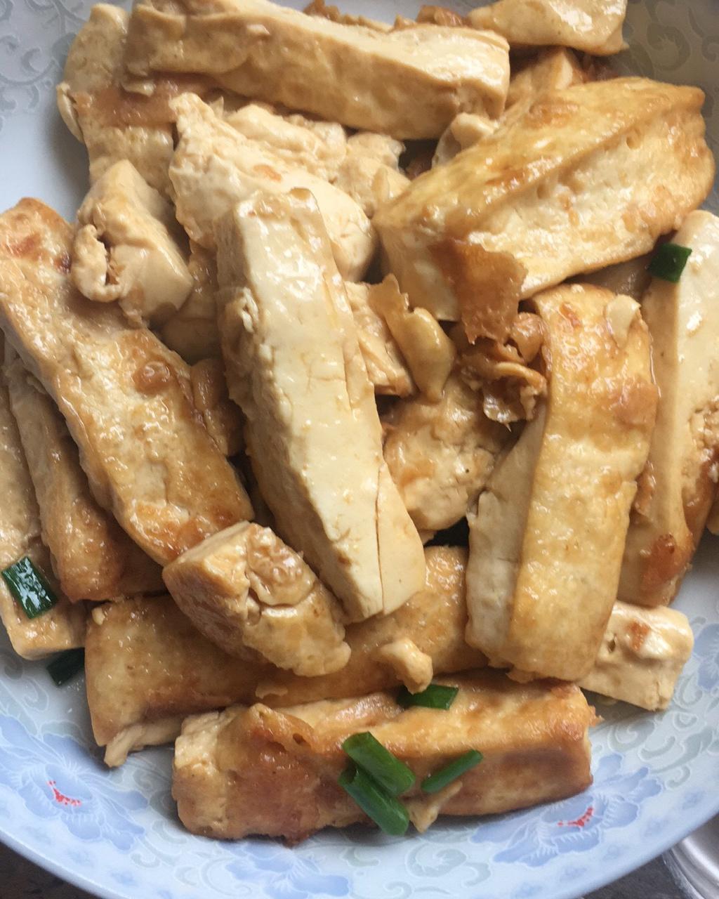 香煎豆腐