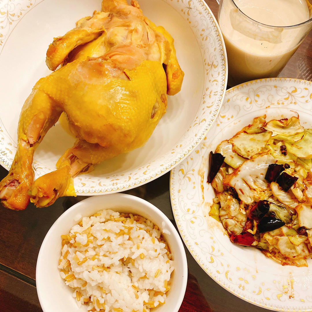 电饭煲版盐焗鸡