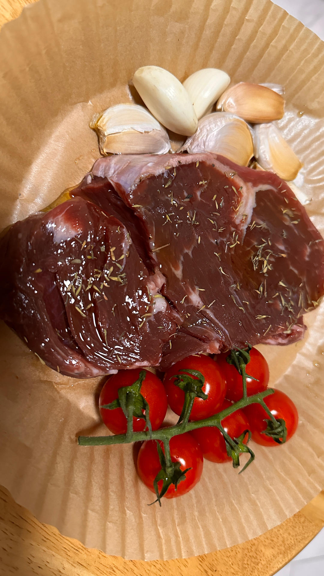 空气炸锅简易速成牛排