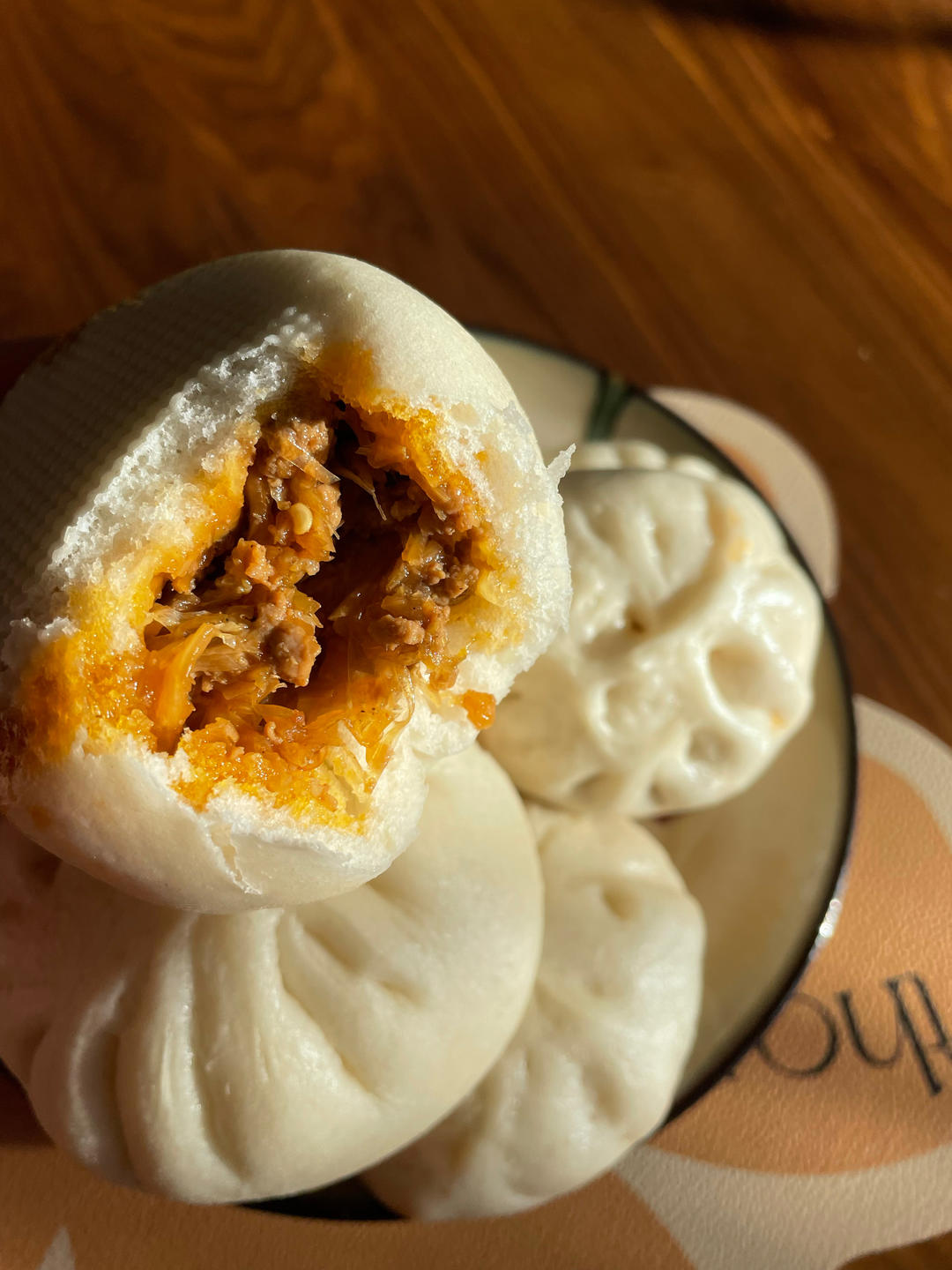 酸菜馅儿的大肉包子，好吃到爆