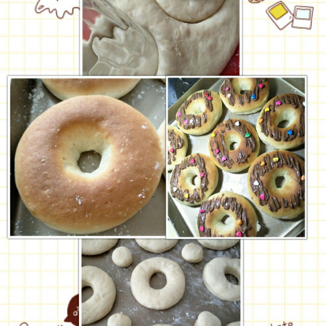 甜甜圈（面包机揉面）