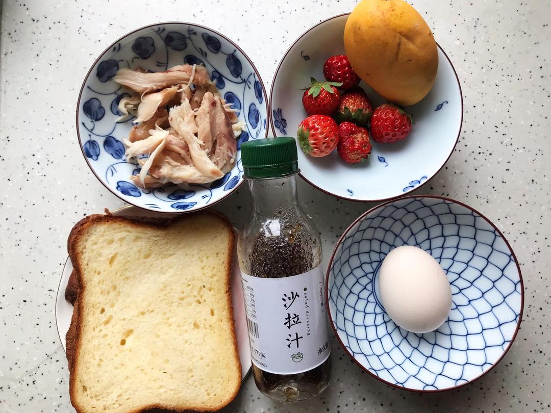 纯奶手撕吐司的做法 步骤1