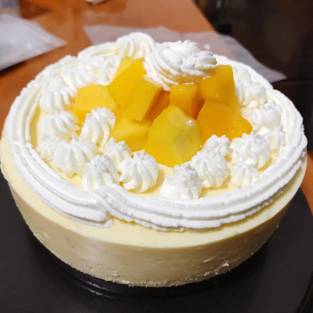 芒果冻芝士蛋糕