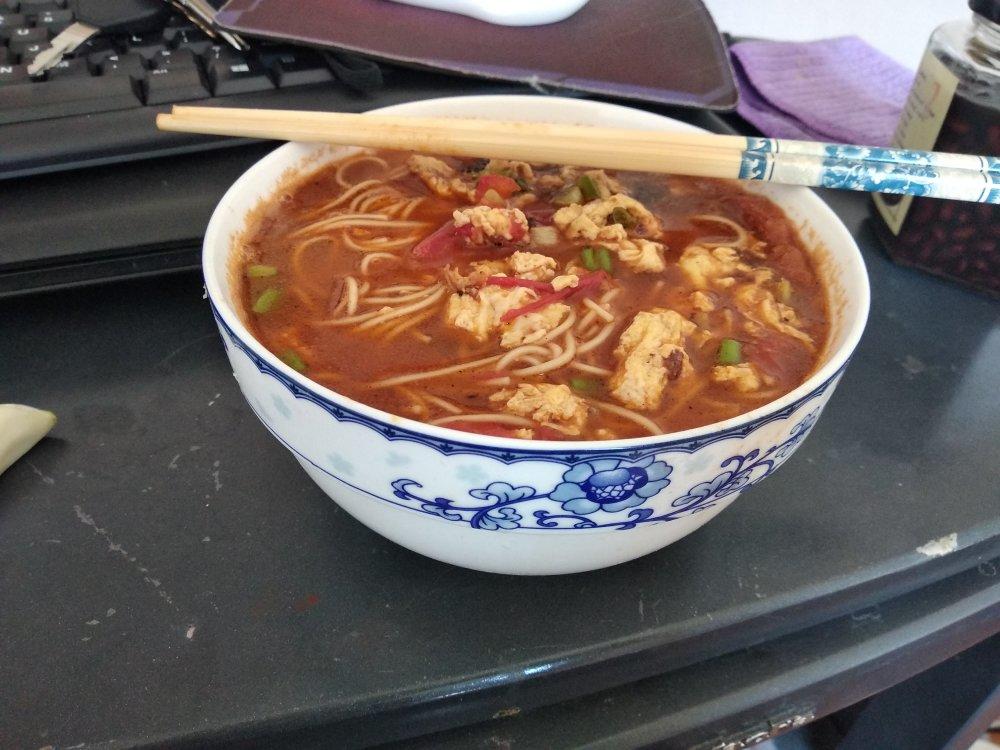 西红柿鸡蛋面