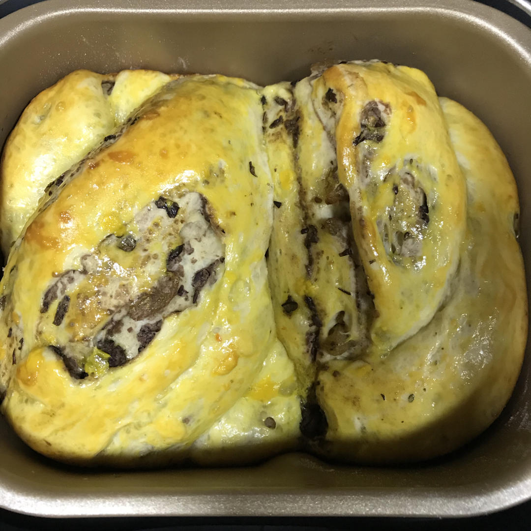 红豆味儿大理石吐司（东菱面包机）