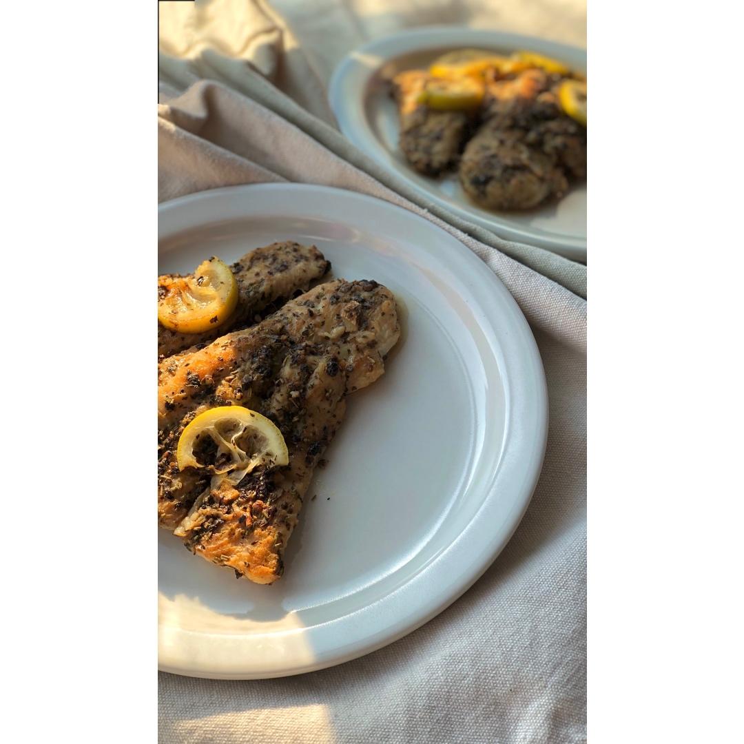 让烤箱动起来--意式香料烤龙利鱼