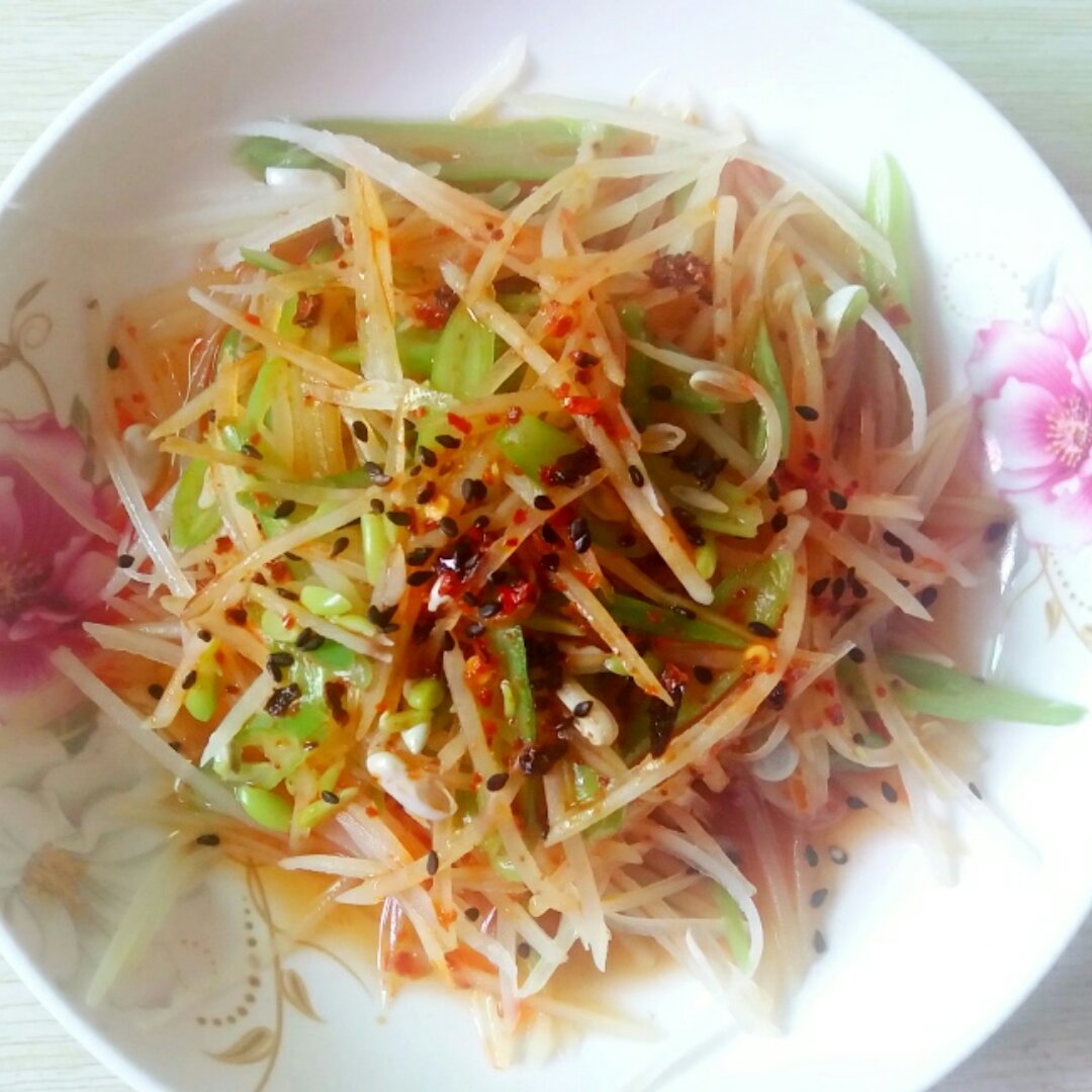 凉拌土豆丝