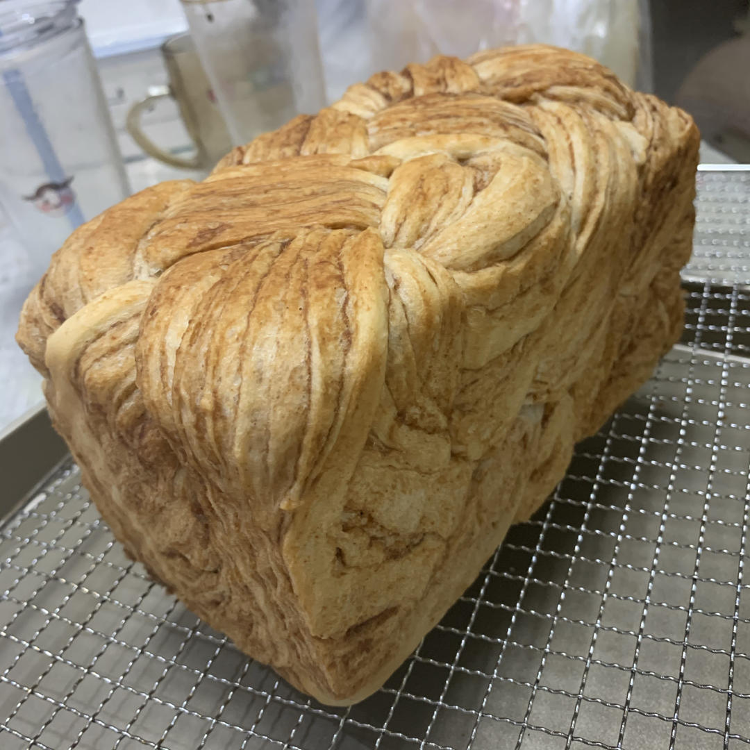 豆沙大理石吐司