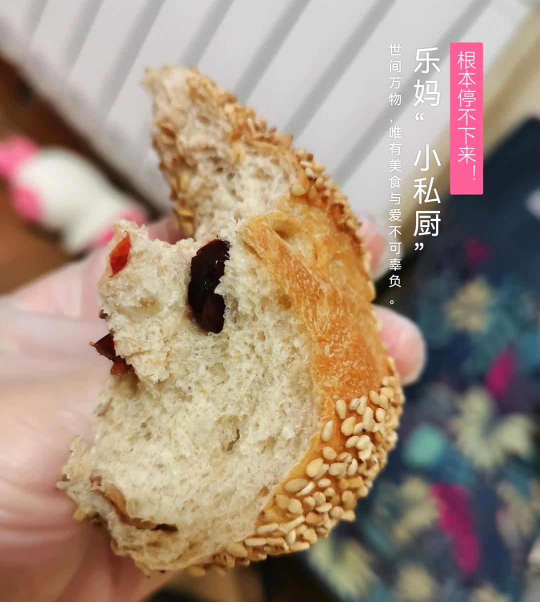 口感非常好的50%全麦主食餐包
