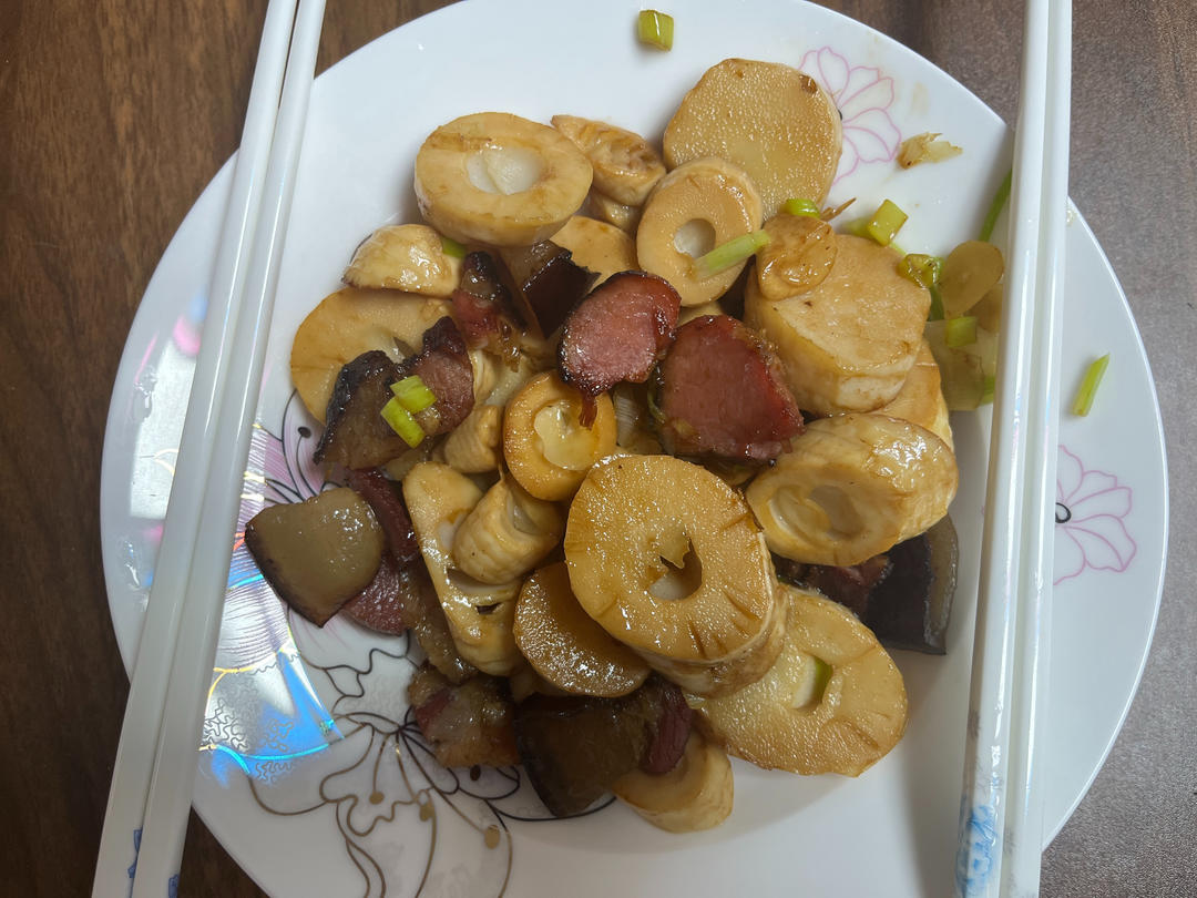 小竹笋炒腊肉