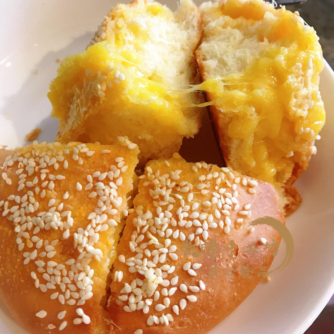 平底锅特色早餐【蒙古奶酪饼】！柔软爆浆会拉丝，超简单！