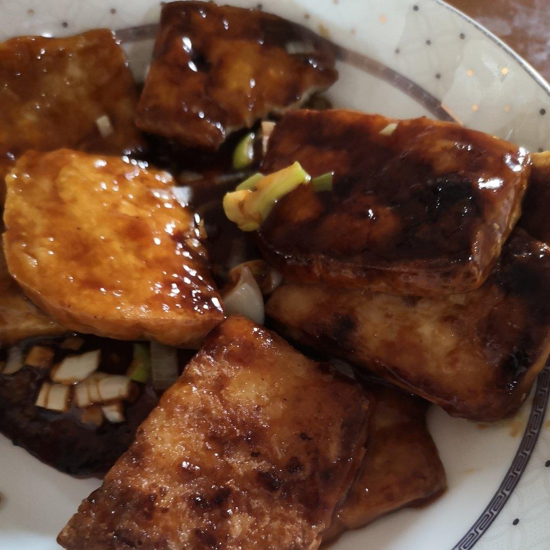 无敌好吃的香煎豆腐