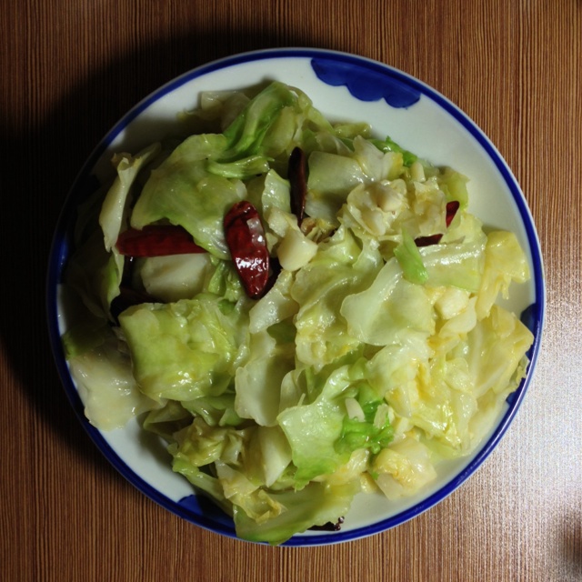 少油绝味手撕包菜