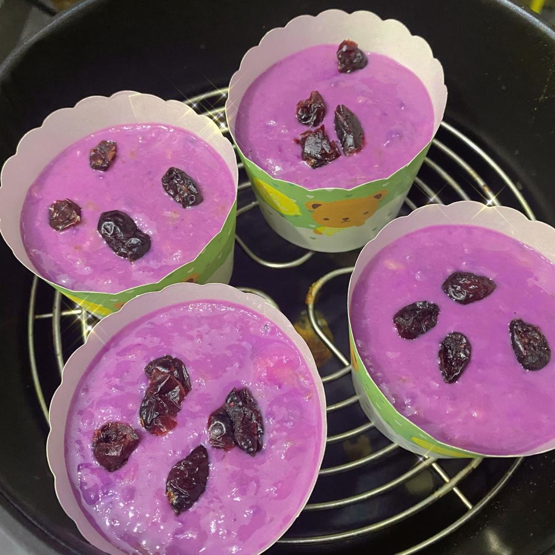 紫薯玛芬蛋糕