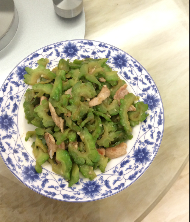 苦瓜炒肉