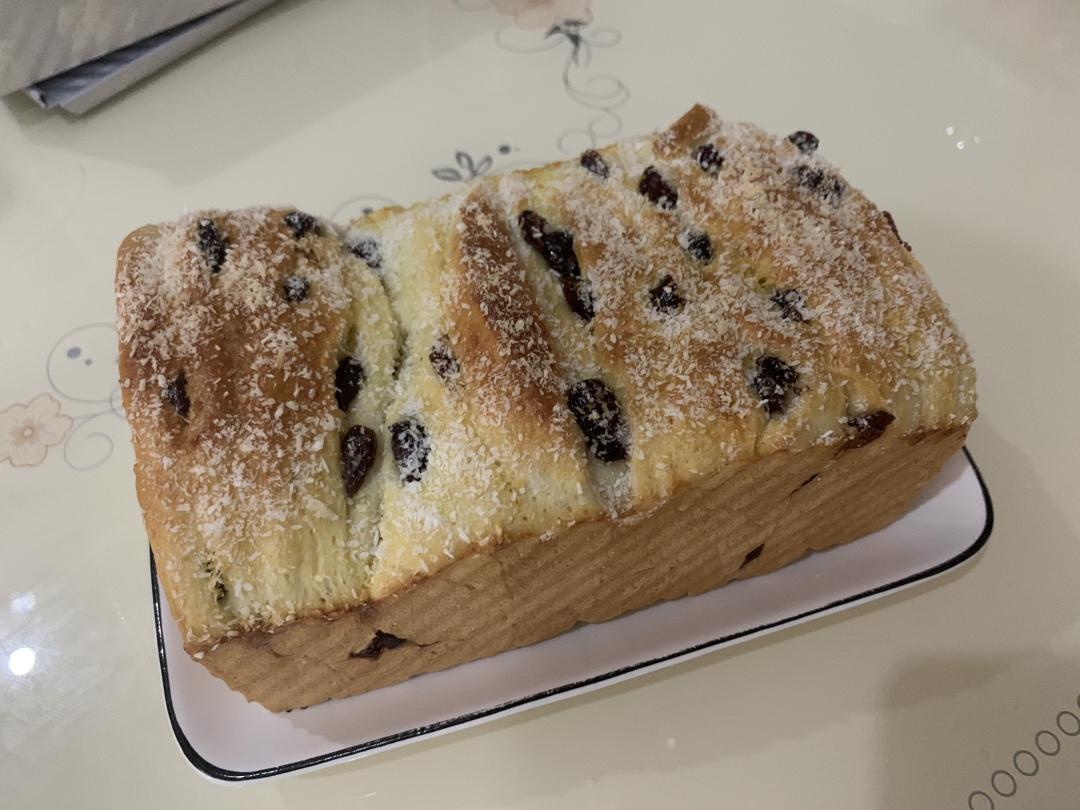 手撕蔓越莓炼乳吐司